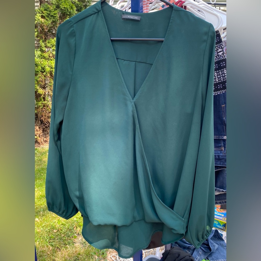 West Kei - Allen Surplice Long Sleeve Blouse